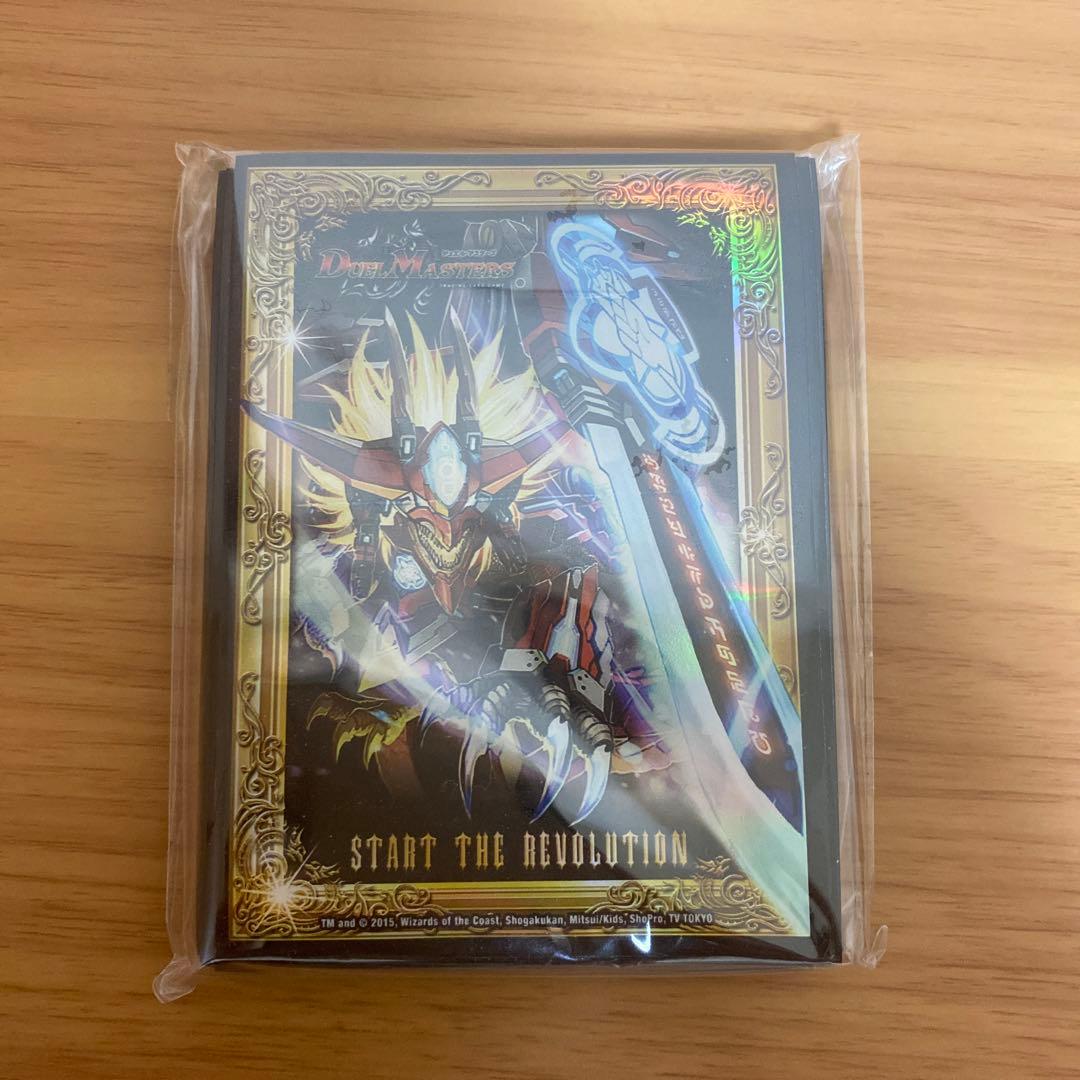 デュエルマスターズ　限定カードプロテクト　燃える革命ドギラゴンVer.