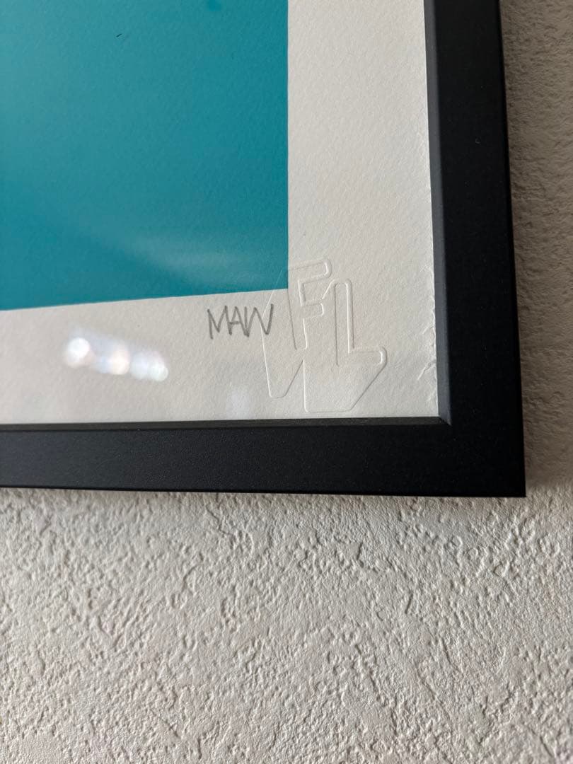 MAW 『BARM』　額装込み　シリアルナンバー入り