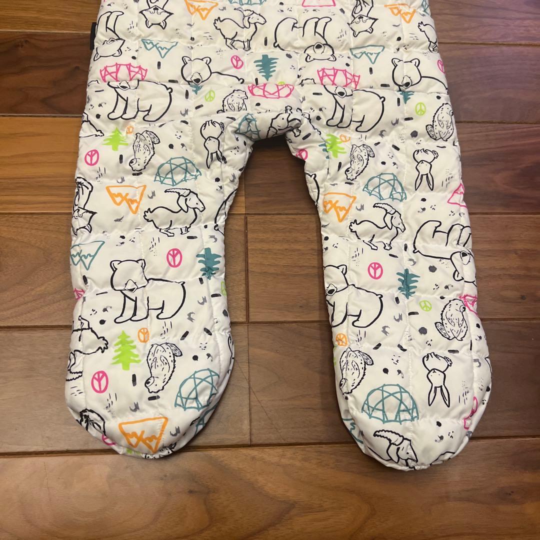 日本未発売？THE NORTH FACEベビーダウン　アウタースノーウェア動物柄