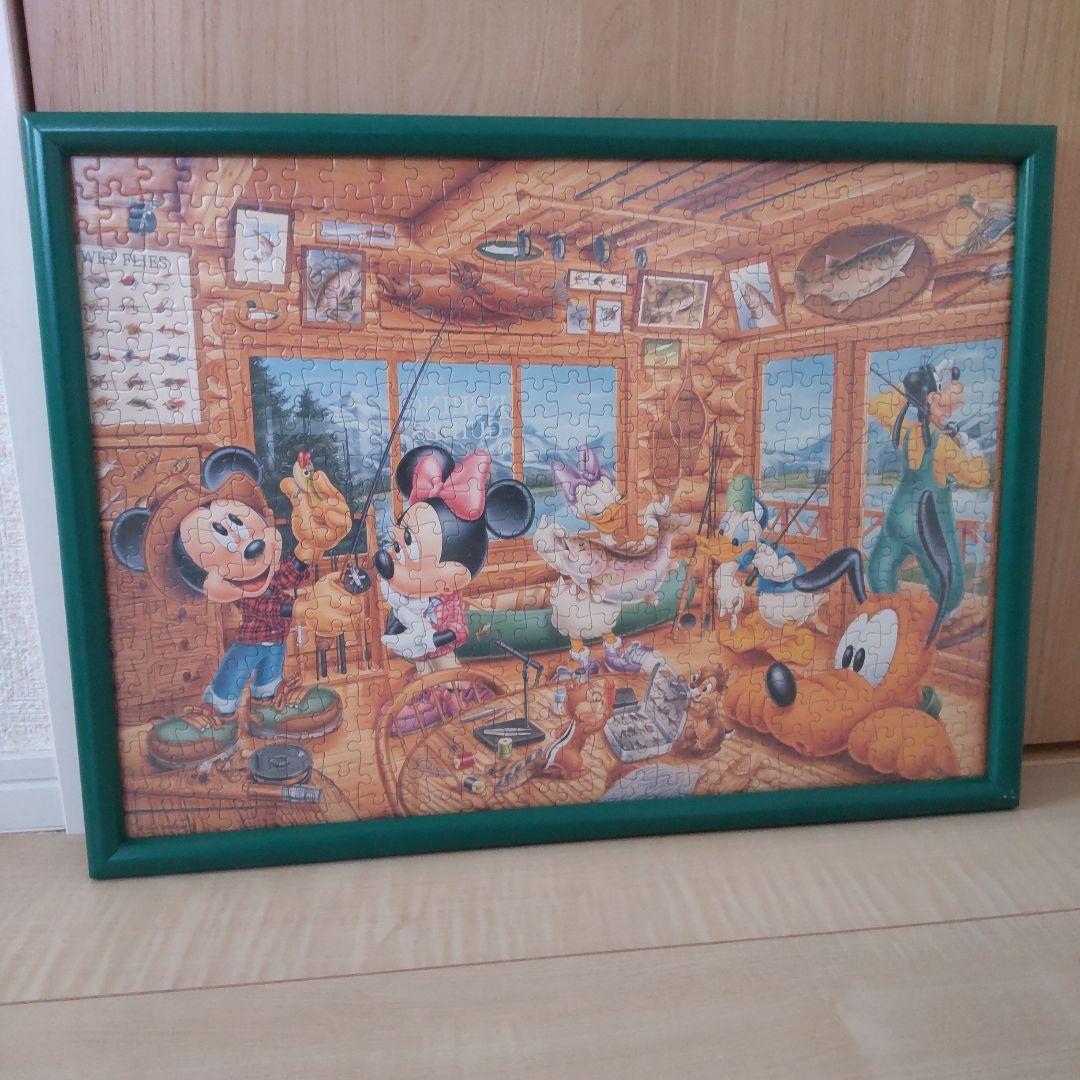 ディズニー ジグソーパズル『レイクサイドコテージ』500ピース フレーム付き