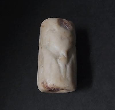 ★B1204★古代石 (259) 大型　円筒印章　古代オリエント　出土品