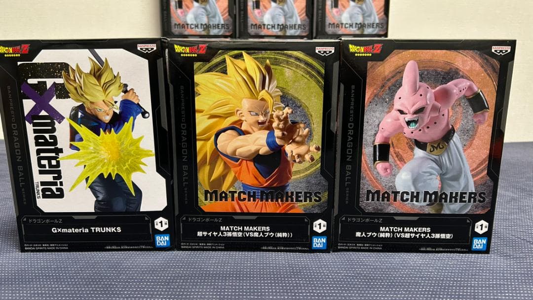 24個 ドラゴンボールZ MATCH MAKERS 超サイヤ人3孫悟空 魔人ブウ