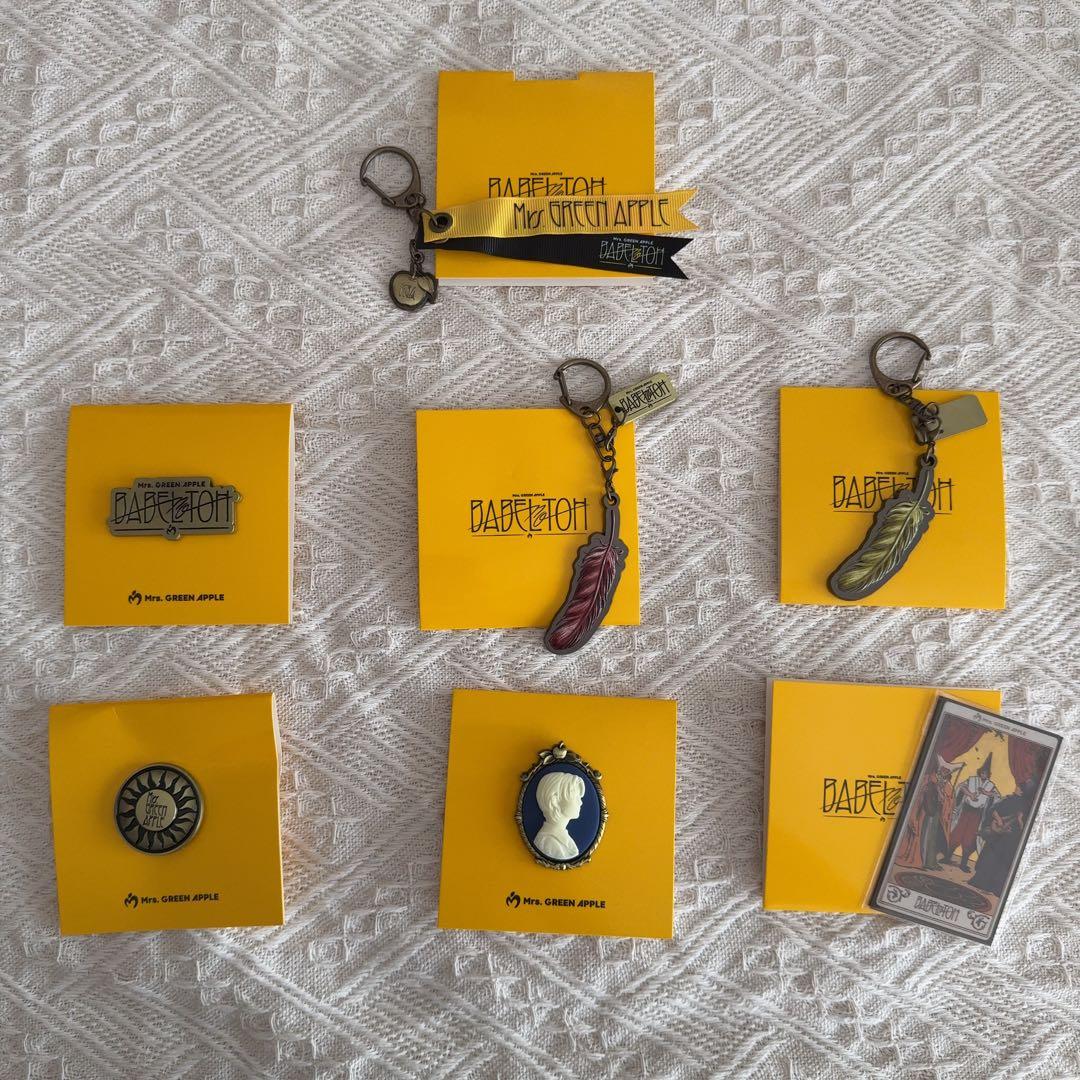 ミセス グッズ Mrs. GREEN APPLE バベルの塔 ガチャ ショッパー