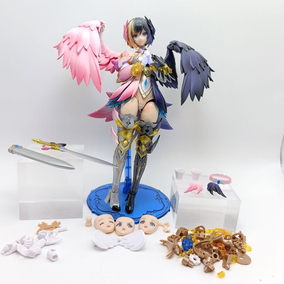 アルカナディア　ルミティア　全塗装完成品　美少女プラモデル　心変り　天使と悪魔