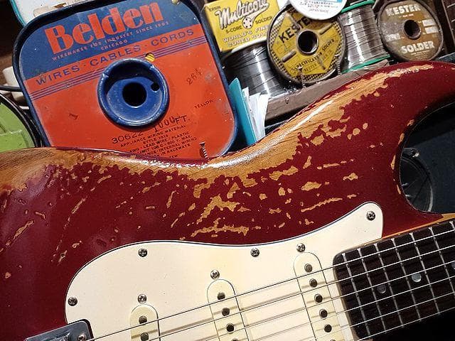 ★Custom Relic Candy A Red Stratocaster★