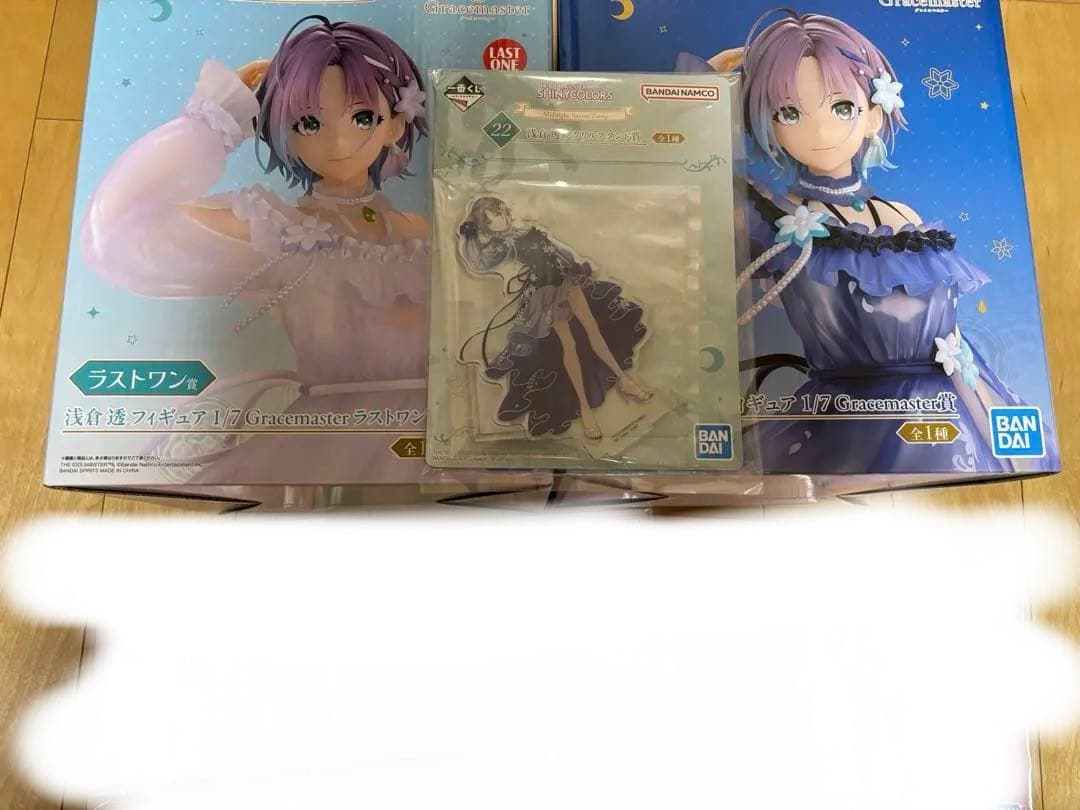 シャニマス 一番くじ a賞 ラストワン賞 浅倉透 フィギュア アクスタ おまけ