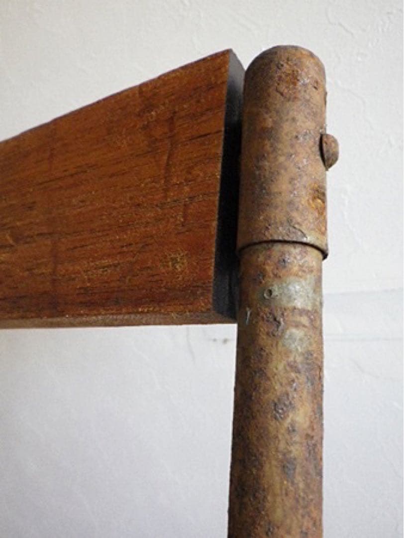 アンティーク 木製フォールディングチェア