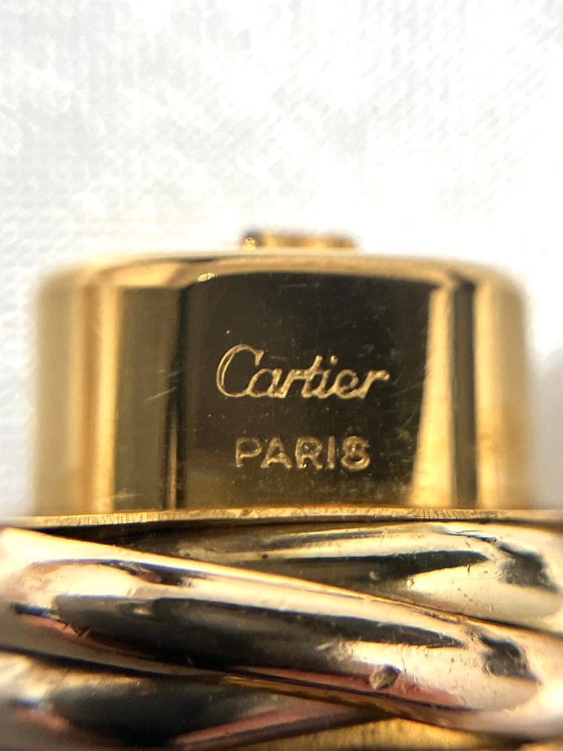 Cartier カルティエ トリニティ 万年筆 ゴールドカラー ヴィンテージ