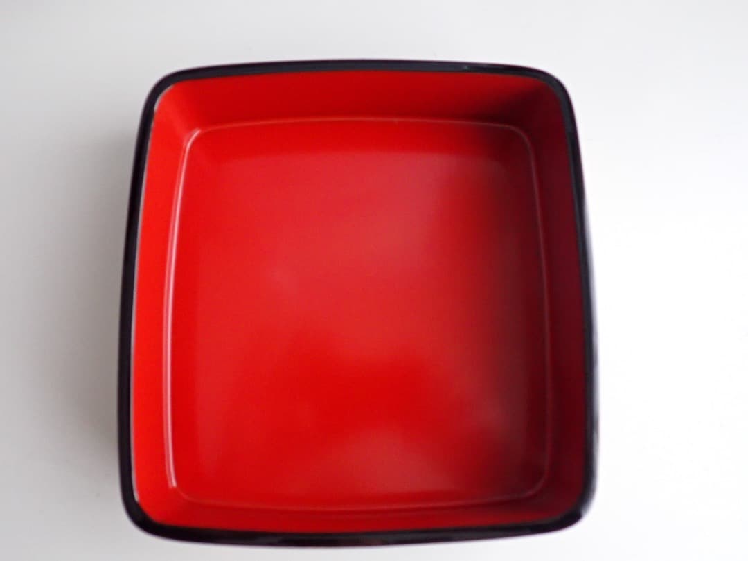 輪島塗　田谷作　漆器　四段重箱