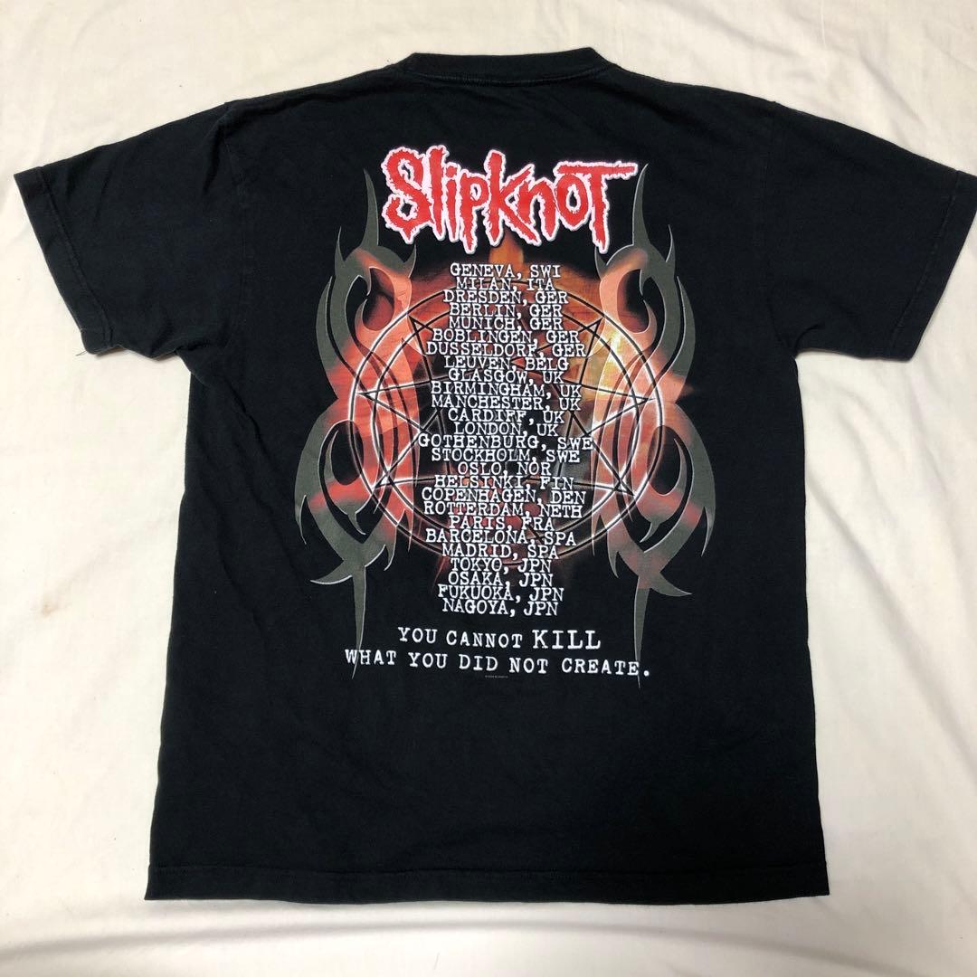 中古 スリップノット slipknot 2004 ライブ ツアーTシャツ