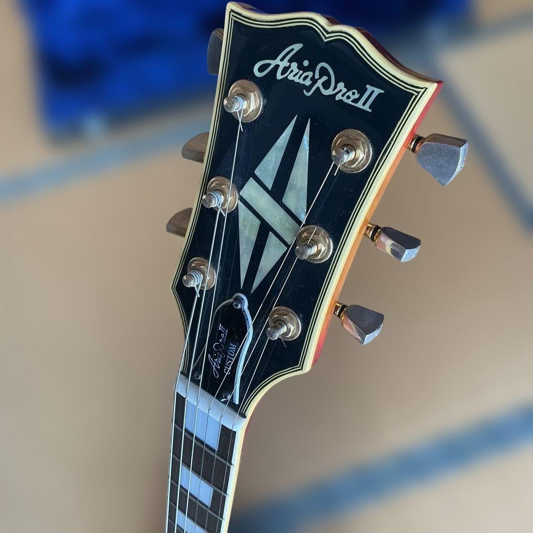 【Aria Pro Ⅱ レスポール カスタムモデル & ギターケース】ジャンク