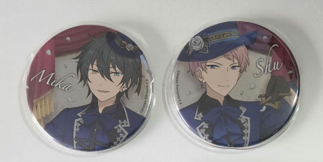 あんスタ 缶バッジ　斎宮宗 影片みか AGF ロマネスク