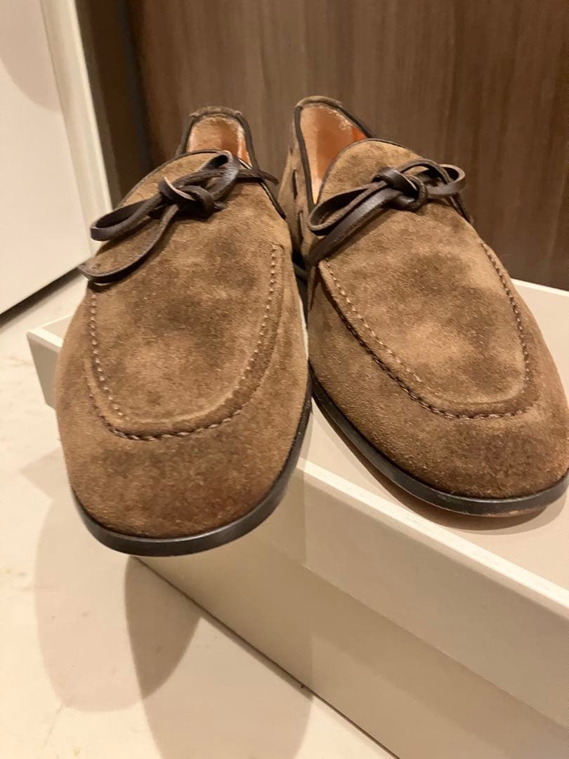 Santoni サントーニ スエード シューズ　BEAMS F