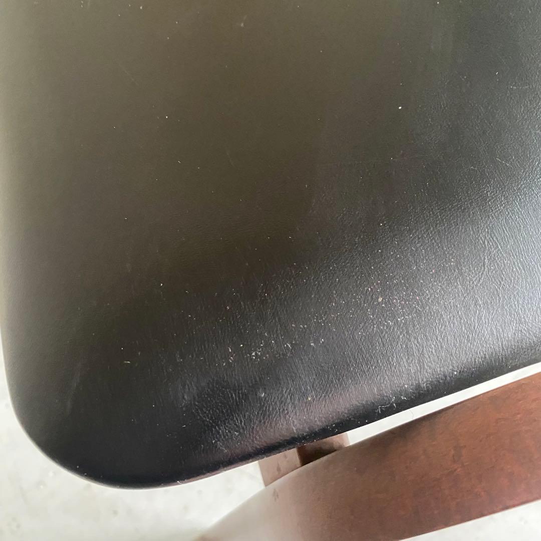 秋田木工　スタッキングスツール 剣持勇　ヴィンテージ　アンティーク　黒