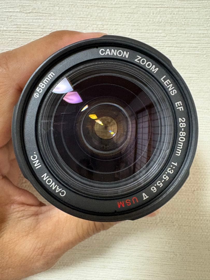 Canon EOS Kiss III 一眼レフダブルズームレンズセット　中古