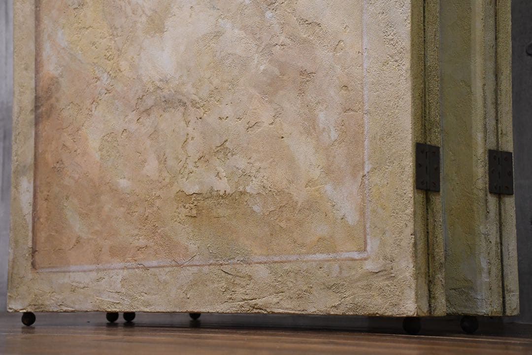 AGC102 西洋アンティーク 特大 362cm 高さ2m 4連 パーテーション