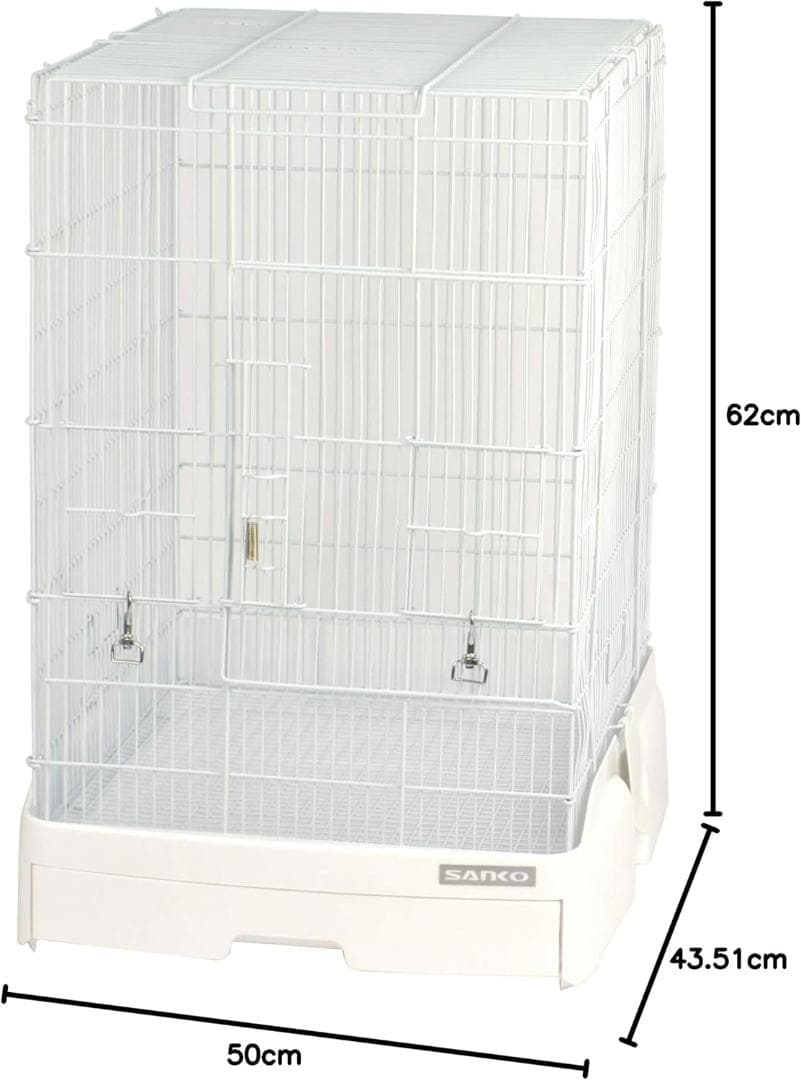 三晃商会 SANKO C73 イージーホーム40ハイメッシュ ホワイト 40