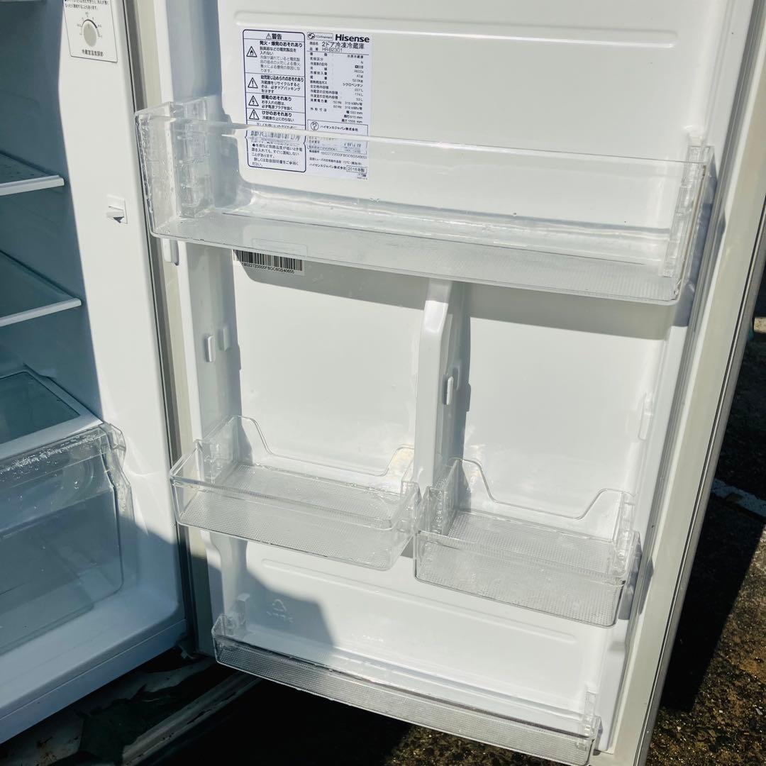 11r77. Hisense 227L 冷凍冷蔵庫 HR-B2301 2018年