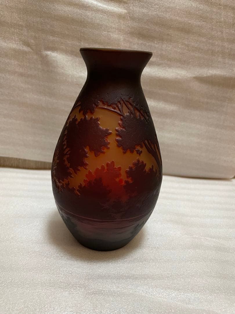 エミール　ガレ　花瓶　レプリカ