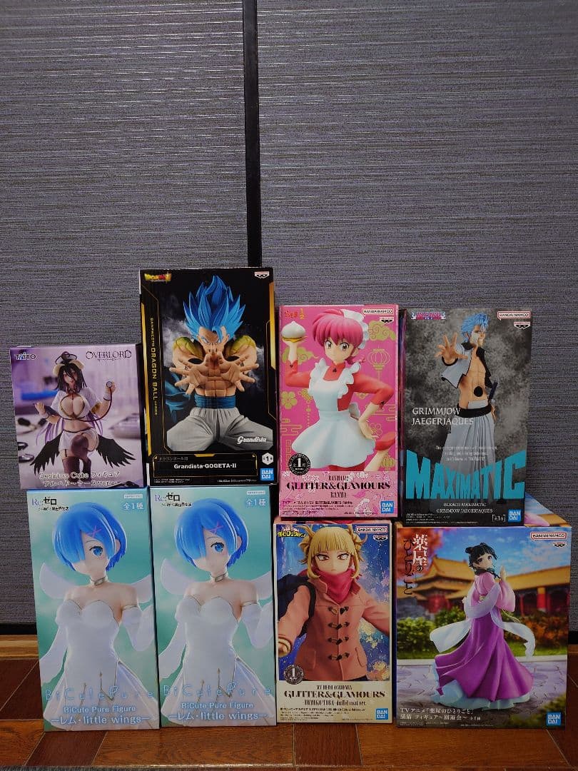 最新プライズフィギュア8点まとめ売り