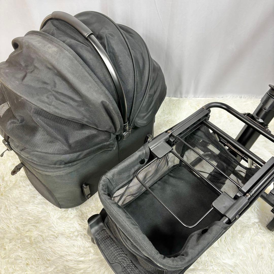 『使用2回』エアバギーAirbuggy Wiz Xペットカート　トゥルーブラック