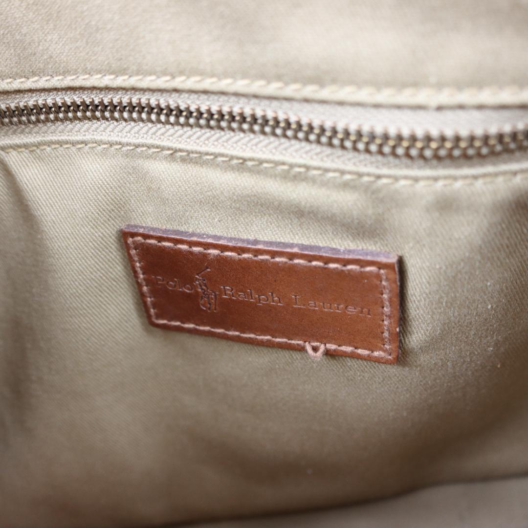 POLO RALPH LAUREN チェック柄 ハンドバッグ ボストンバッグ