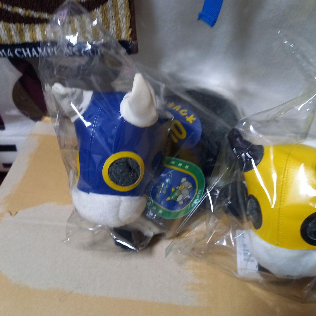 競馬ぬいぐるみ《オグリキャップ号初期版２頭セットSサイズ》