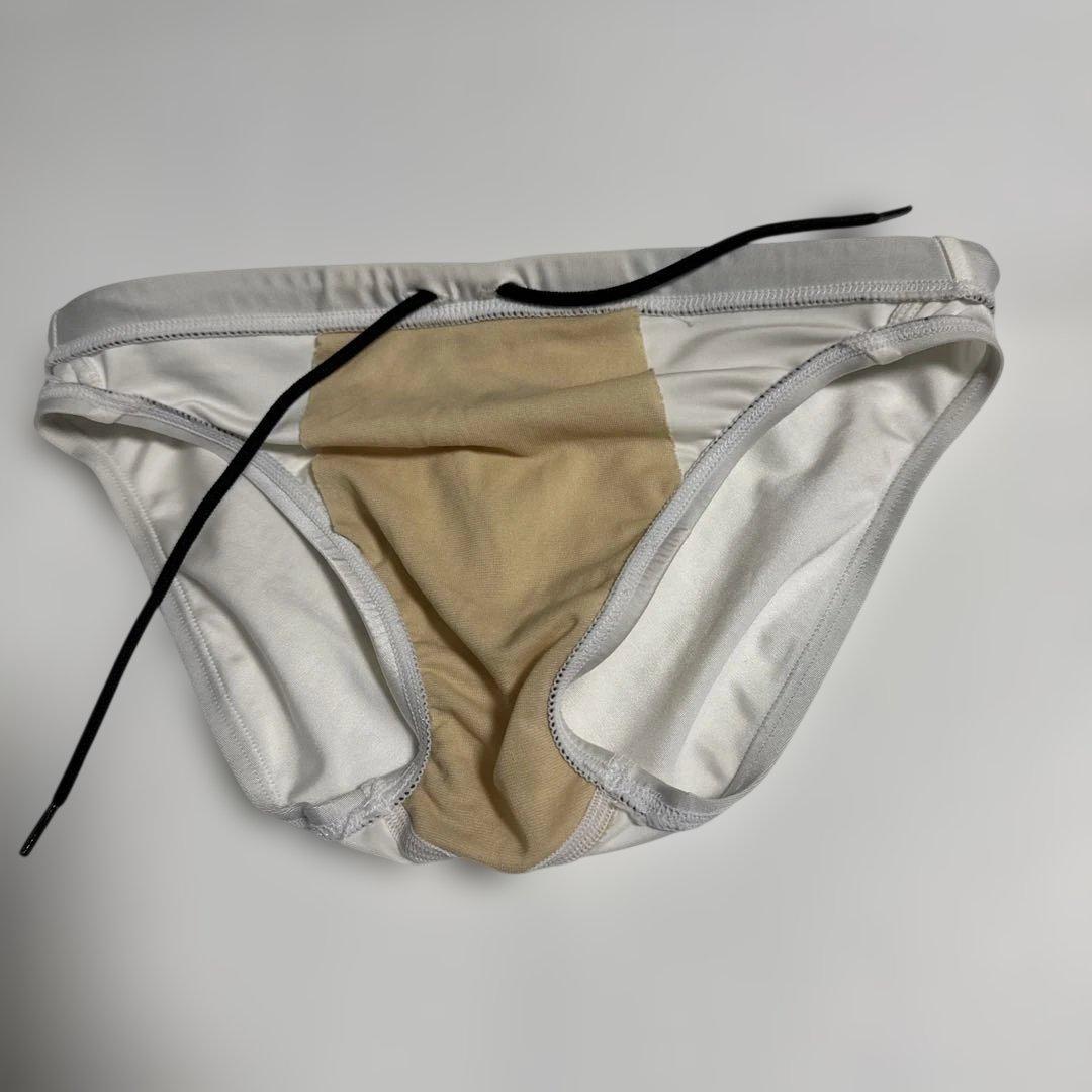 ヒ*ロ様 競パン asics アシックス 白 M ハイドロCD