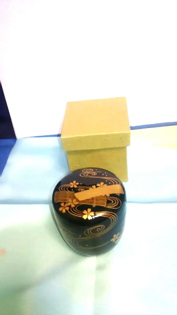 中棗、花筏、木製本漆塗