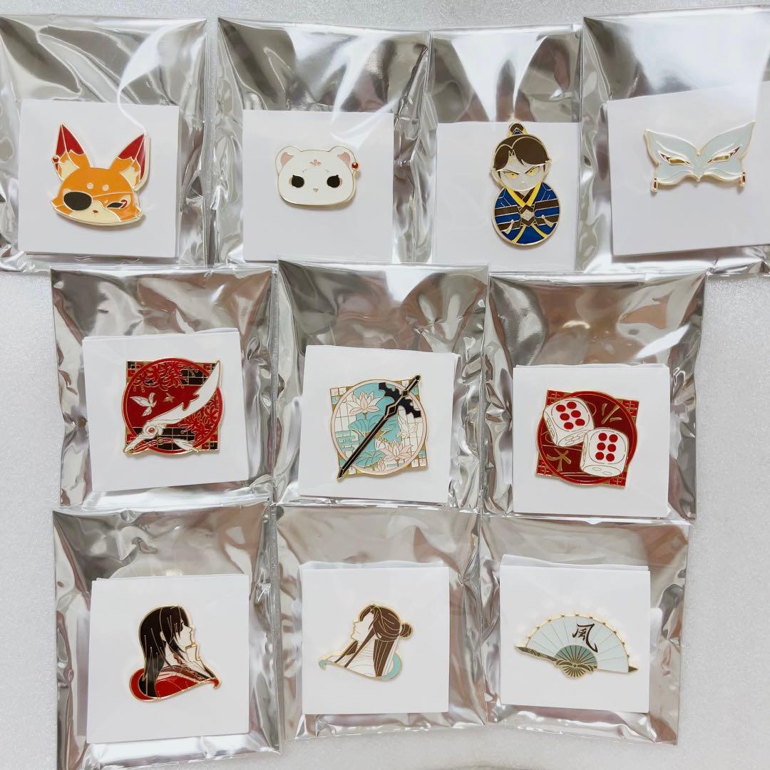 天官賜福　ランダムモチーフピンズ　アニプレックス　未使用　全種コンプリート