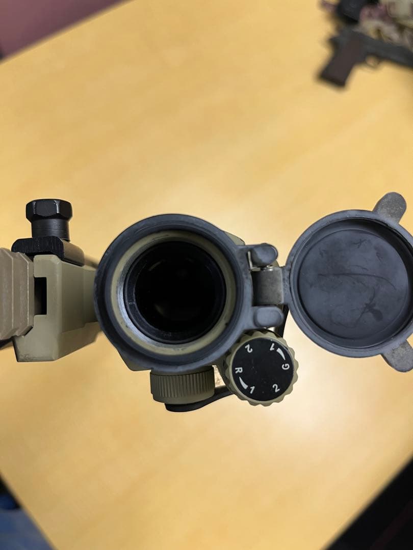 レシーライフル　希少タンカラー美品　トイガン　バッテリー有