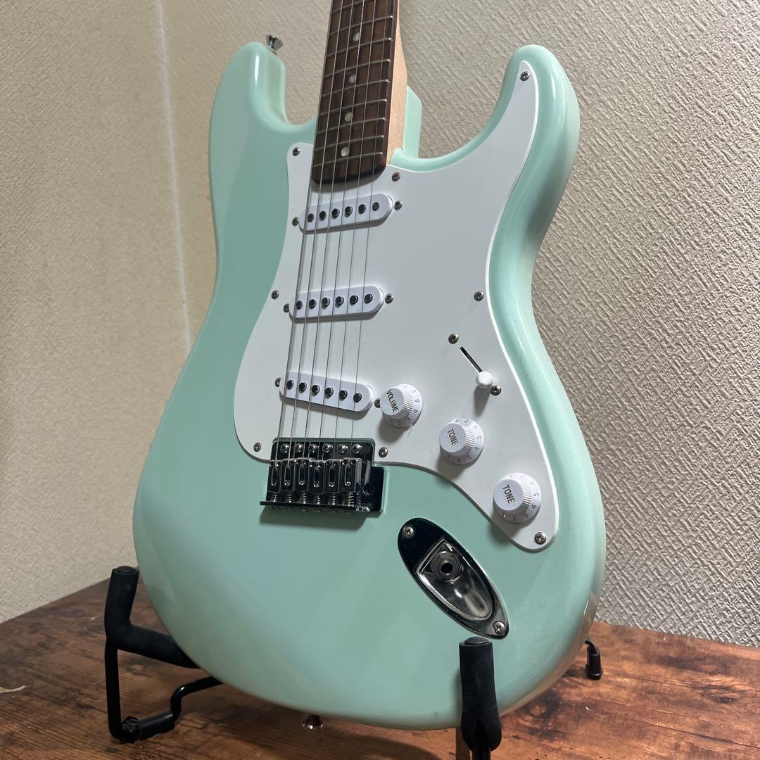 限定価格Squier Stratocaster FSR Surf Green