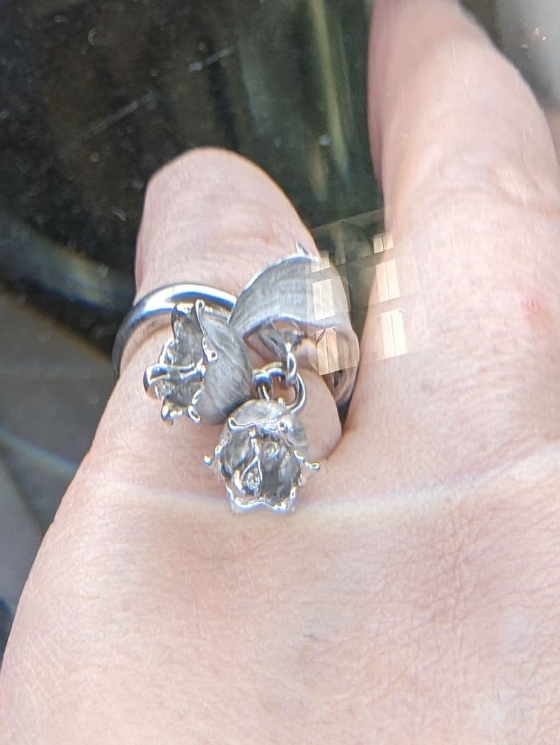 角江千代治鈴蘭ダイアモンドリングchiyojisumie