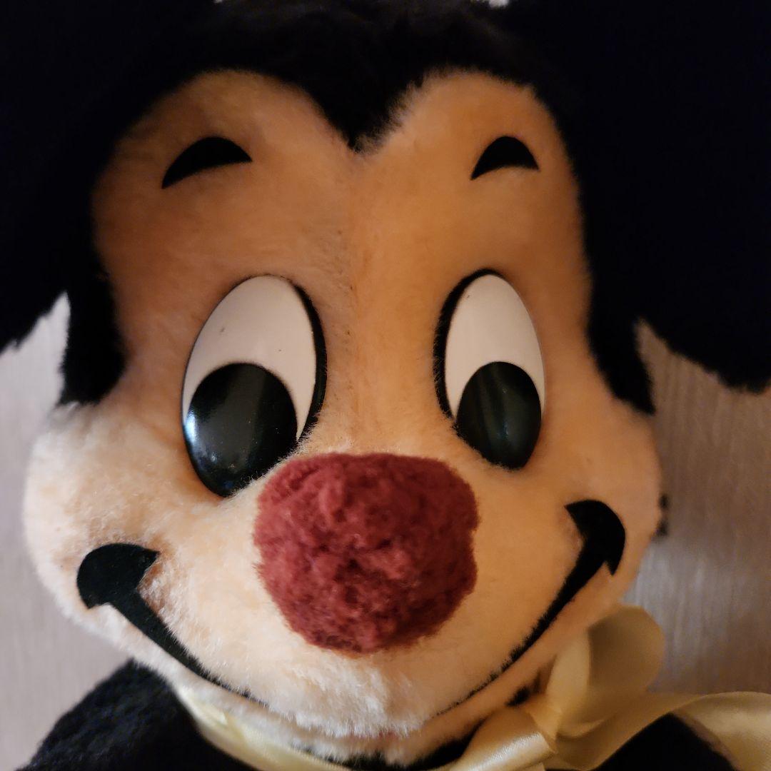 ヴィンテージミッキーマウスぬいぐるみ　アメリカ製　手作りぬいぐるみ