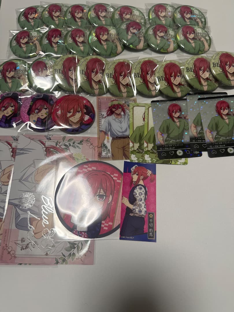 ブルーロック 特典　缶バッジ　 千切豹馬