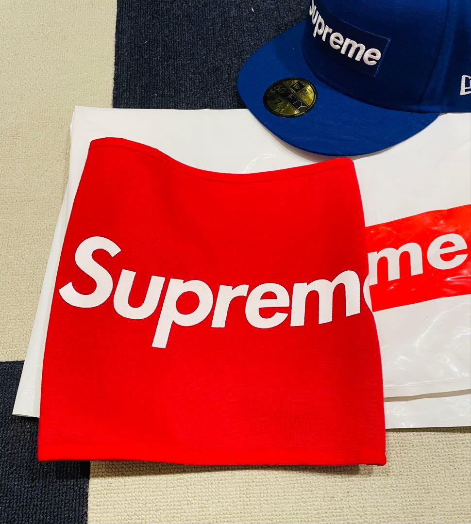 れ*ね様 シュプリーム ネックウォーマー　キャップ帽　新品