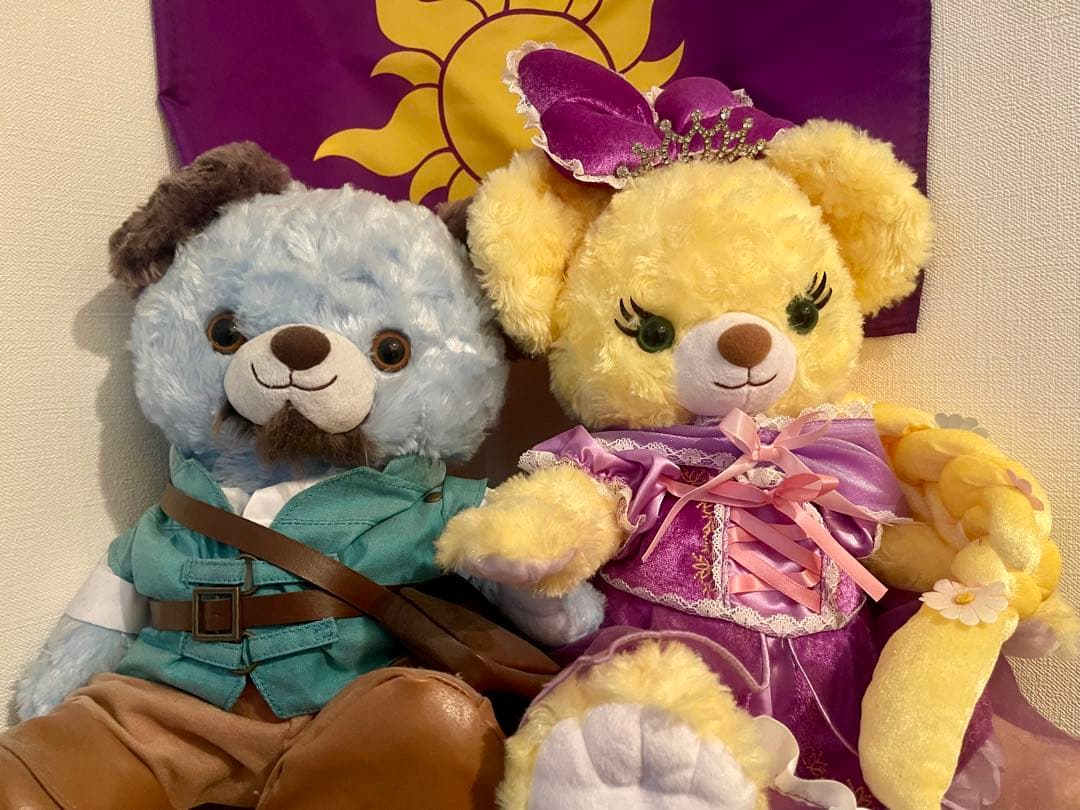 ユニベア　ラプンツェル　ユージーン　コスチューム付き　ディズニー