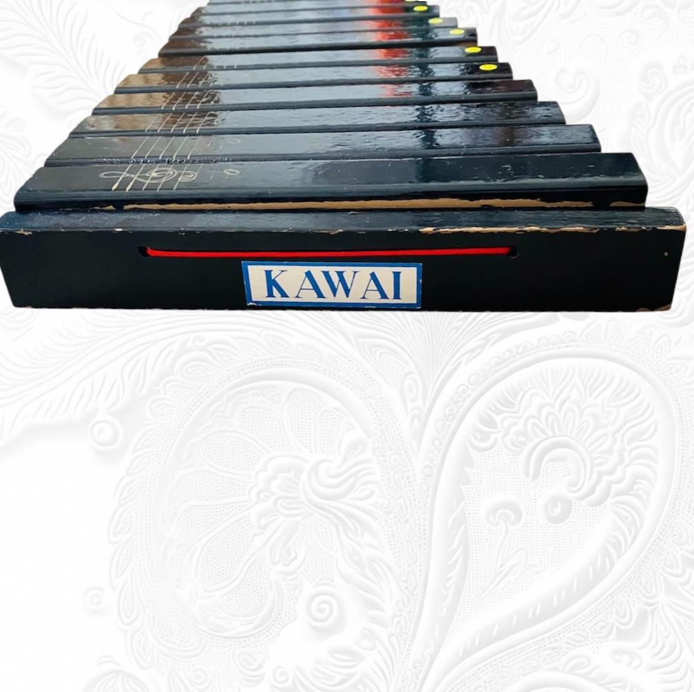 KAWAI シロフォン カリン 卓上木琴 30音