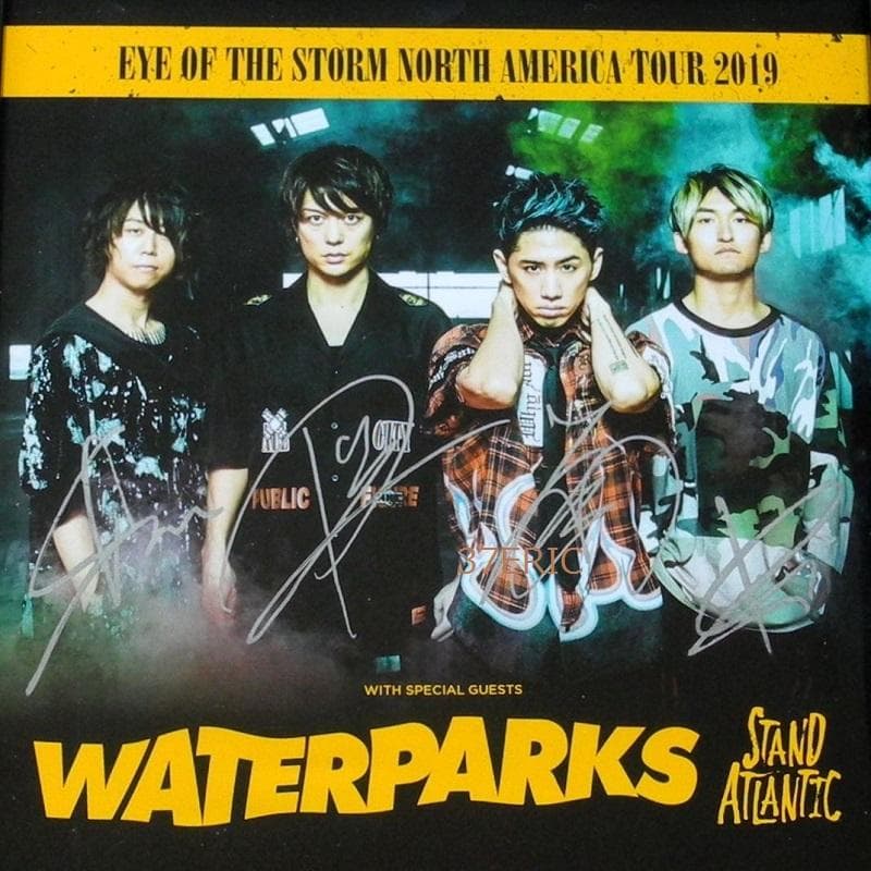 ONE OK ROCK ワンオクロック US公演 直筆サイン入りツアーポスター