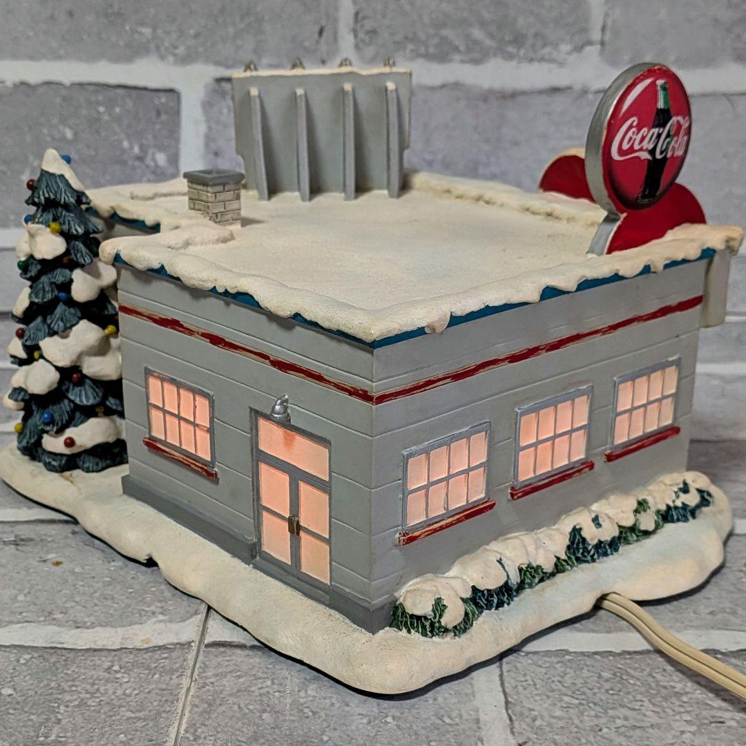 レア物 Coca-Cola ランドリー クリーナーズ イルミネーション付 置物