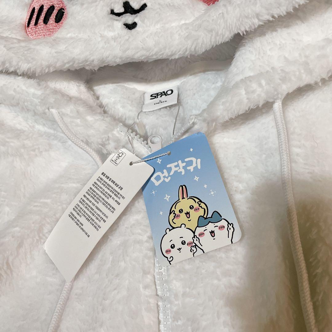 新品タグ付き SPAO ちいかわ パーカー ジャケット ルームウェア L