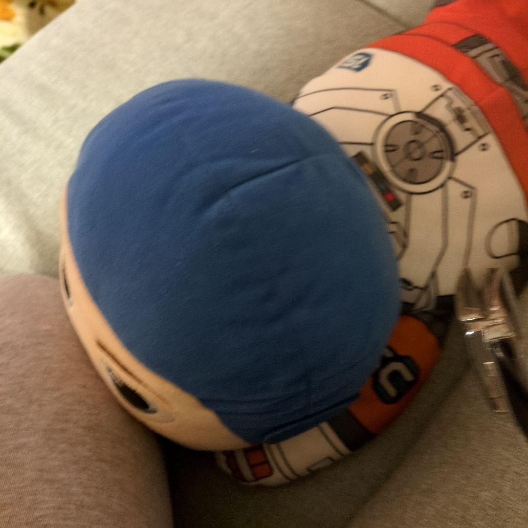 宇宙飛行士 ぬいぐるみ 青