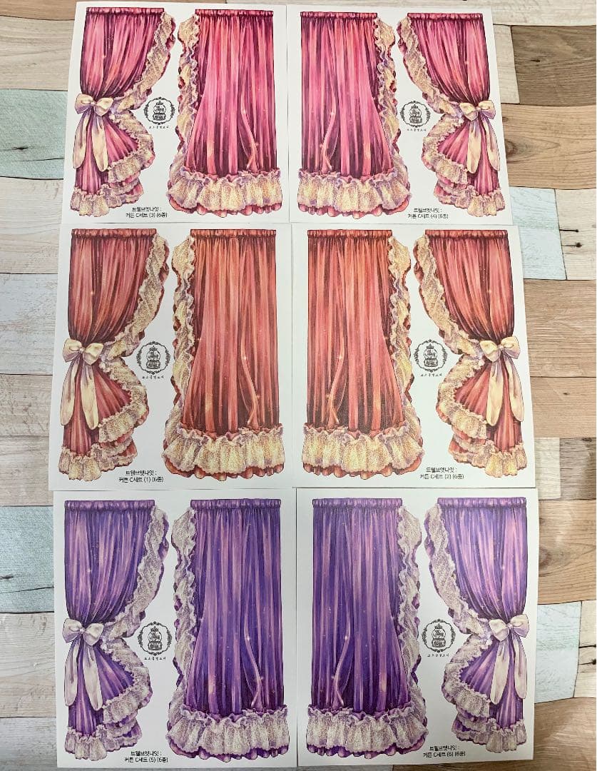 C360 海外作家 装飾 ステッカー カーテン 韓国