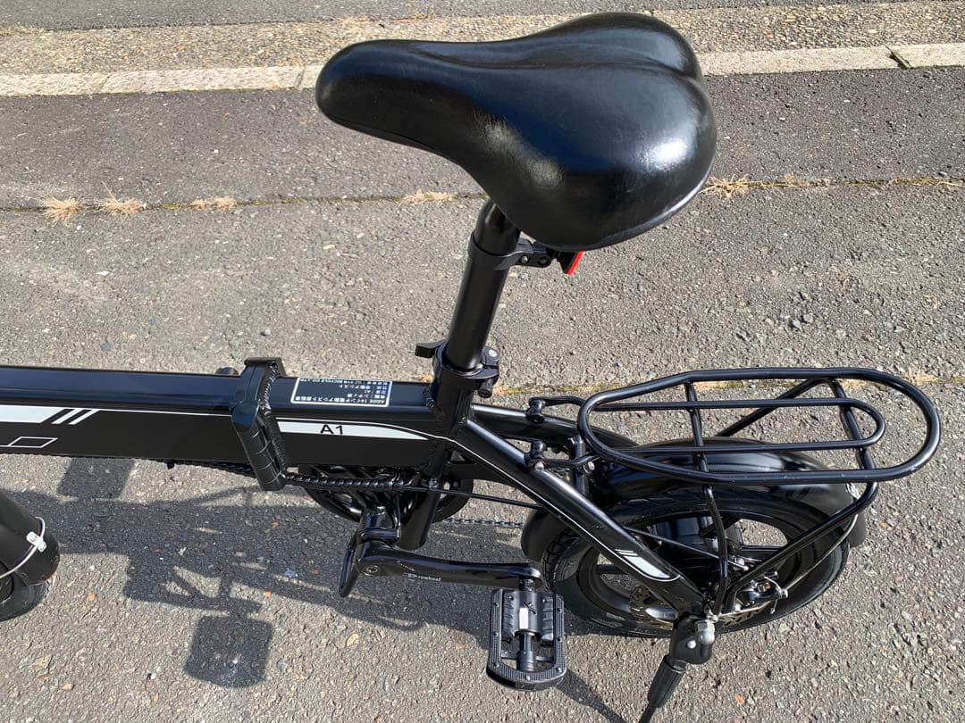 【動作確認済】送料無料AiDDE 折りたたみ電動アシスト自転車A1 14インチ