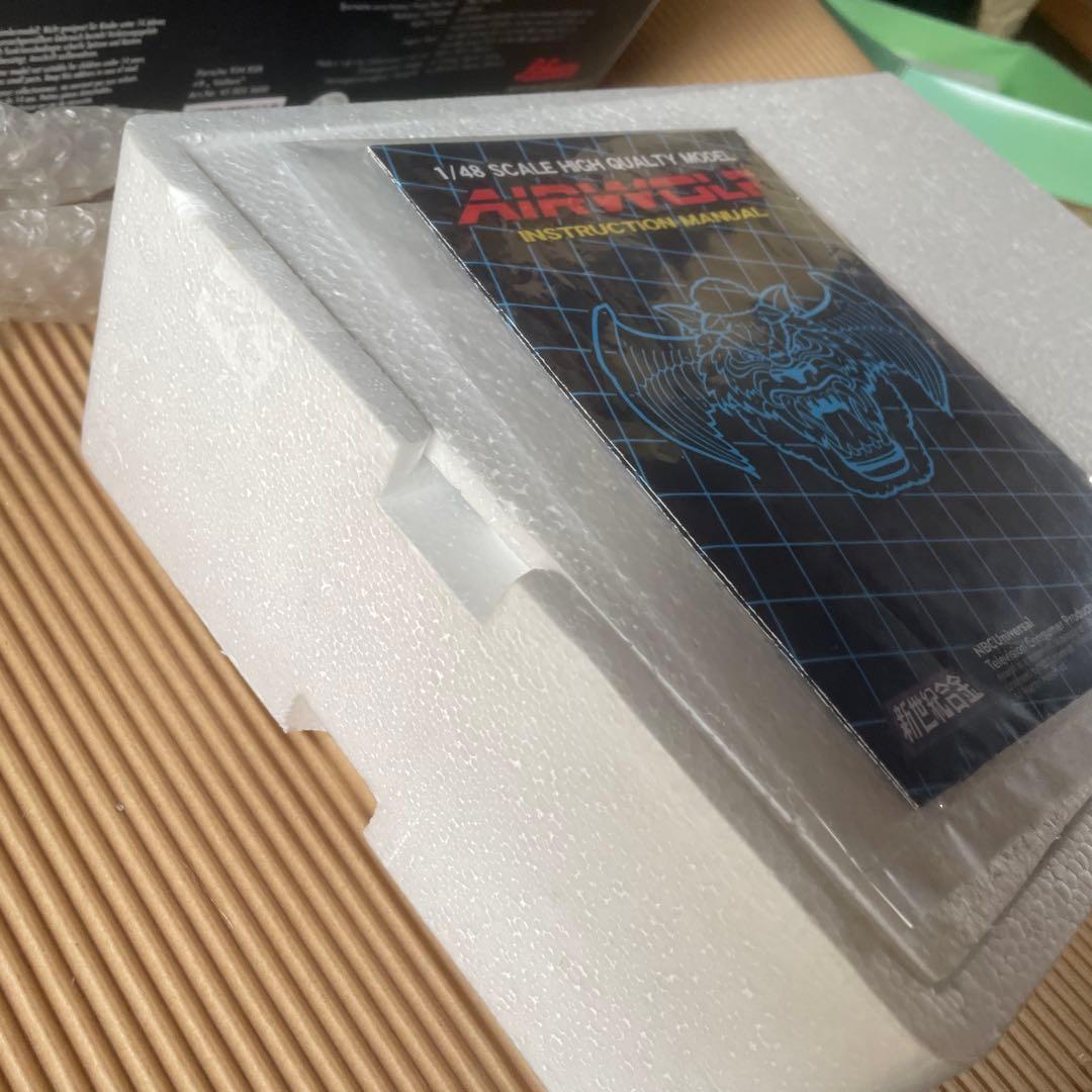 アオシマ　ミラクルハウス 新世紀合金　1/48 エアーウルフ　AIR WOLF