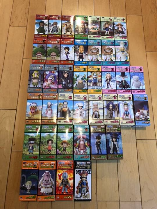 ワンピース　ワールドコレクタブルフィギュア40体