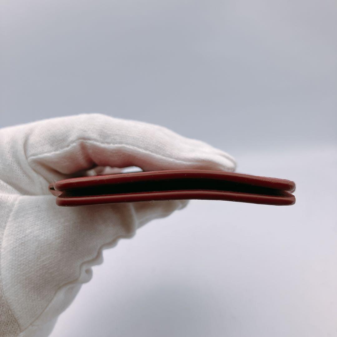 ✨極美品✨　LOUIS VUITTON ルイヴィトン　携帯ケース　レザー　赤