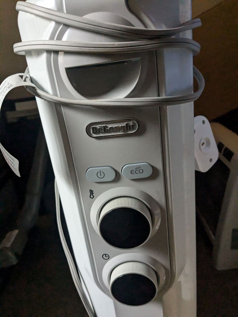 デロンギ オイルヒーター RHJ35M1015-LG 白 ホワイト