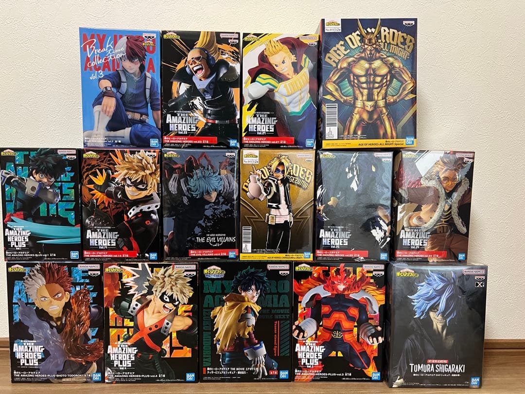 僕のヒーローアカデミア フィギュア15点まとめ売り