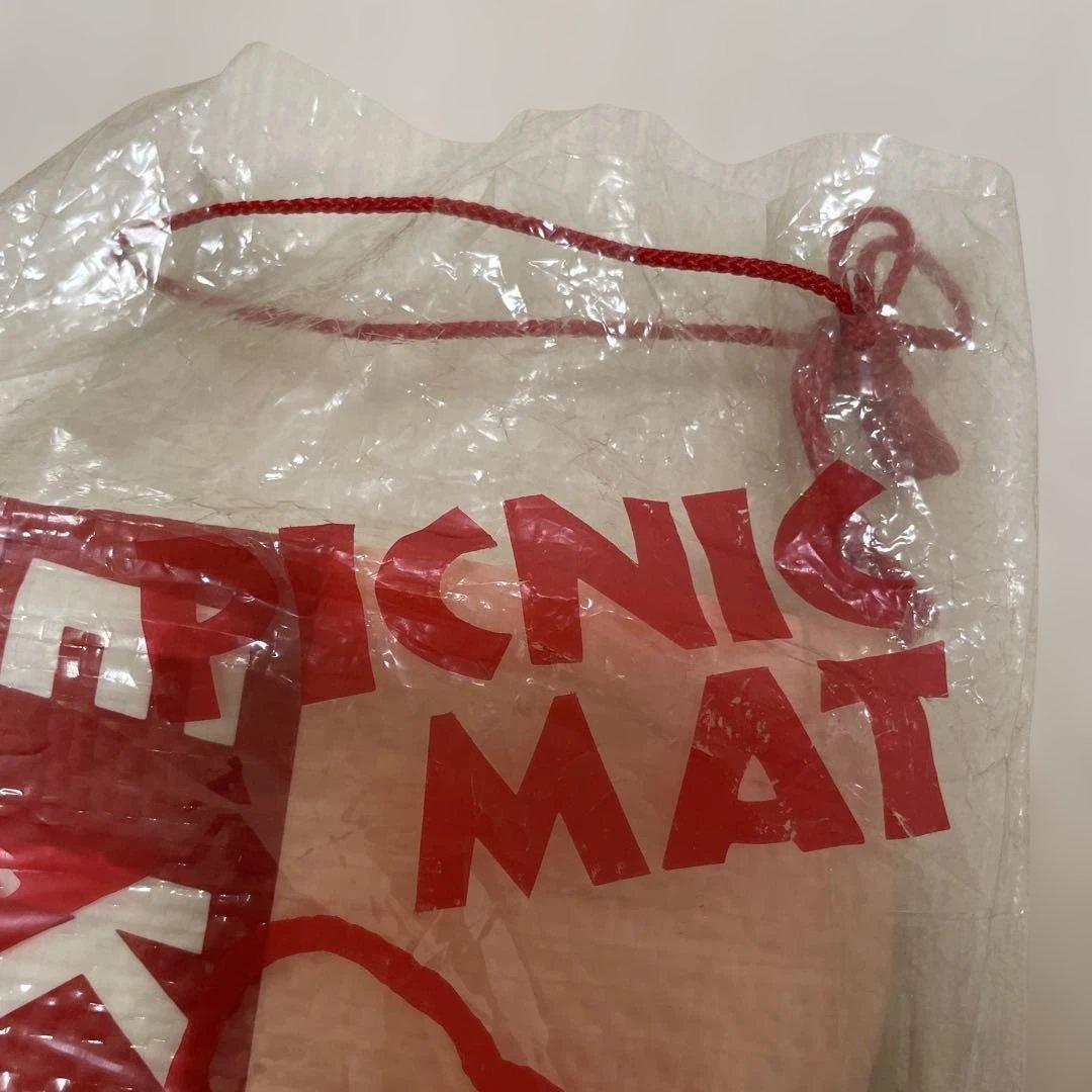 【匿名配送】未使用　サンリオ　ピクニックシート　旧ロゴ　1988 昭和レトロ